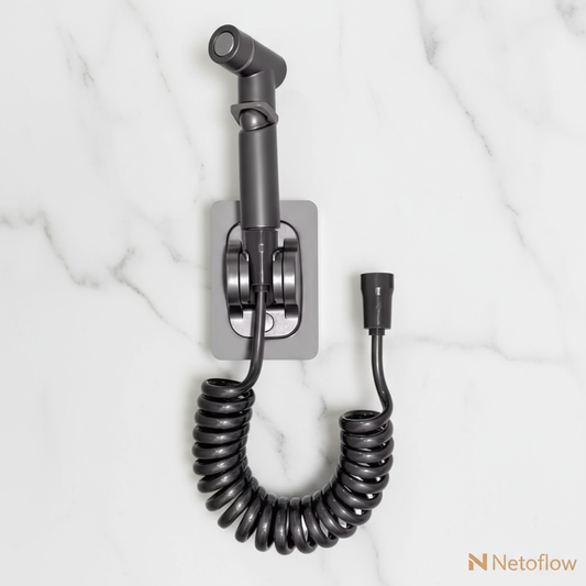 Douchette réglable - Gris mat